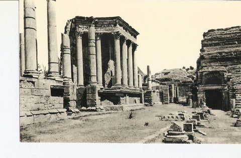 Postal 021559 : Teatro romano - Escena y Cavea
