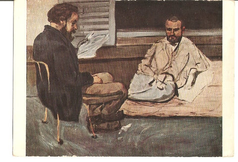 Postal 021583 : Alexis legge un manoscritto a Lola
