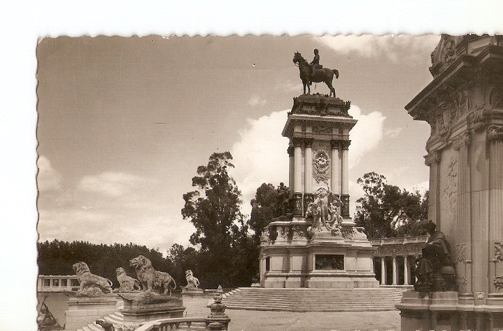 Postal 021593 : Parque del Retiro