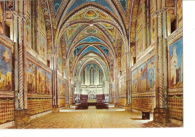 Postal 021609 : Upper Church, basilica of St. Francis