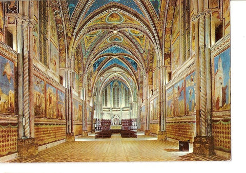 Postal 021609 : Upper Church, basilica of St. Francis