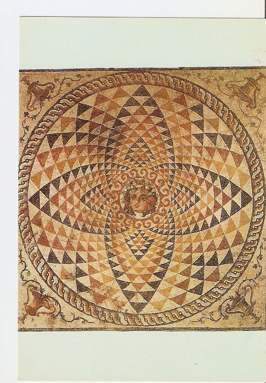 Postal 021629 : Mosaic from a roman villa
