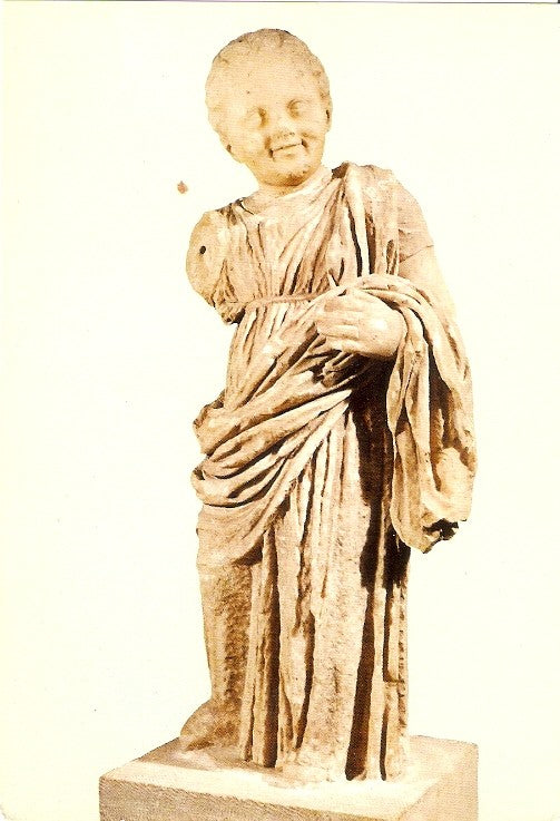 Postal 021632 : Statue of a young girl (300 B.C)