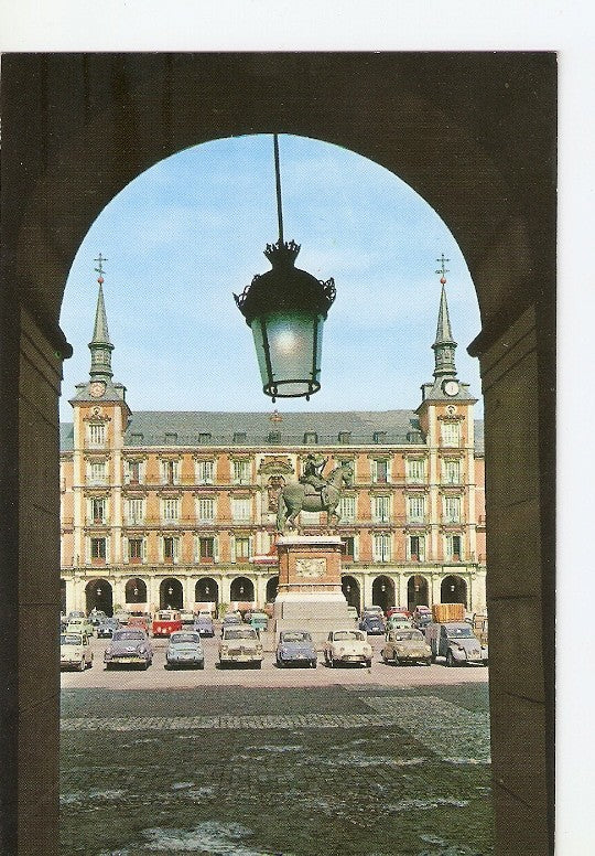 Postal 021666 : Plaxa Mayor - Madrid