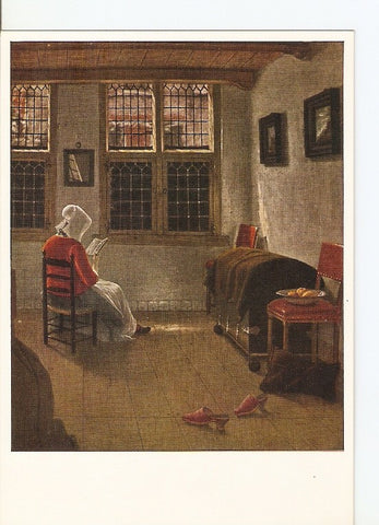 Postal 021669 : Lesende frau, pieter Janssens