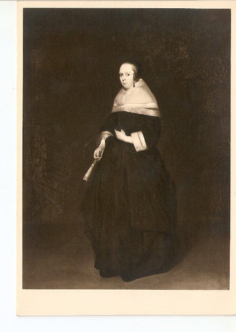 Postal 021670 : Weibliches Bildnis, ter Borch