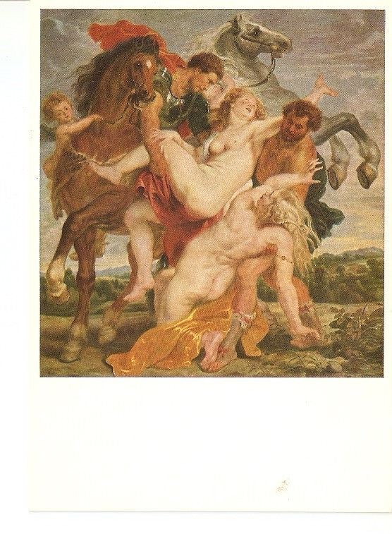 Postal 021673 : Raub der Töchter des Leukippos