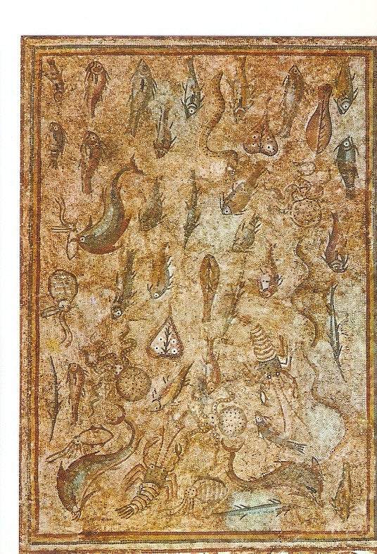 Postal 021692 : Mosaico con Peces. Costa Dorada - Tarragona