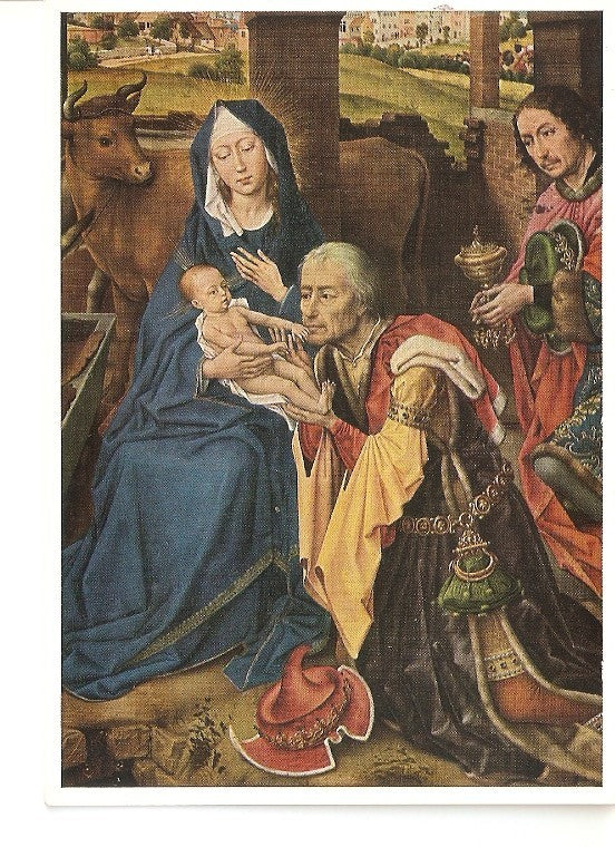 Postal 021716 : Anbetung der Könige, Rogier van der Weyden