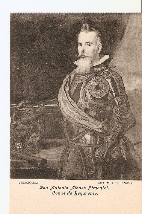 Postal 021738 : Don Antonio Alonso Pimentel, conde de benavente