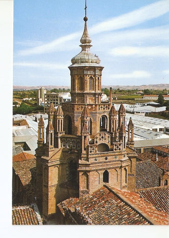 Postal 021752 : Catedral de Tarazona - Cimborrio (Zaragoza)