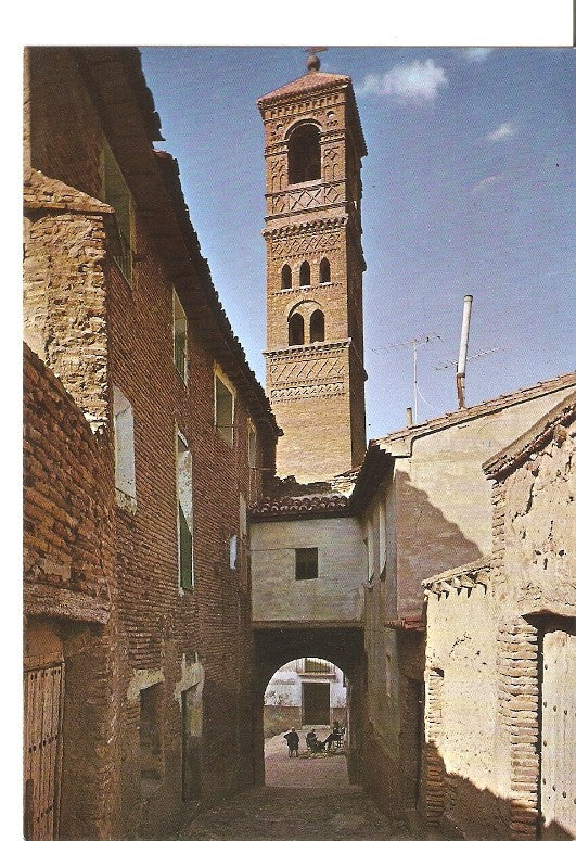 Postal 021753 : Calle del conde y Torre de la Magdalena - Tarazona