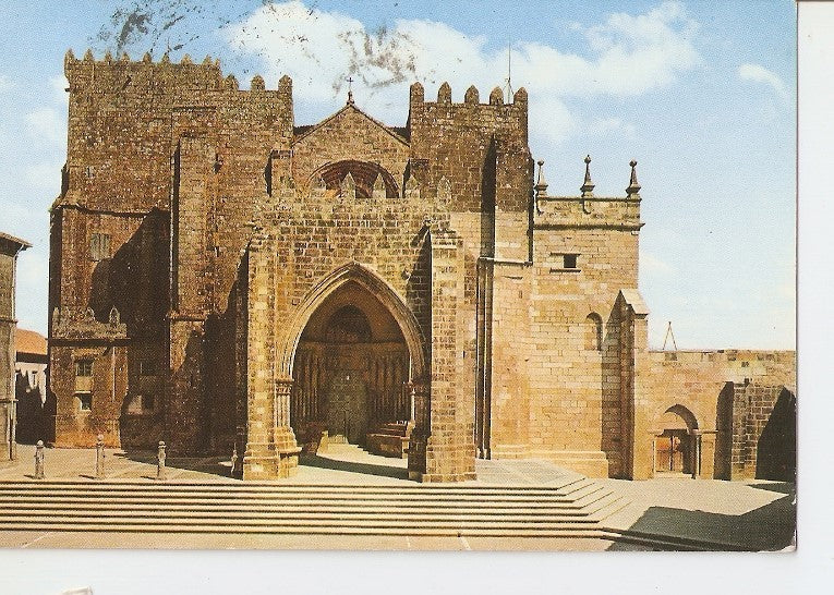 Postal 021787 : Facha de la catedral, tuy - Pontevedra