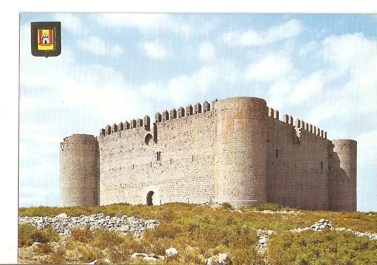 Postal 021790 : Castillo de Montgri, Siglo XIII, Torroella de Montgri - Gerona