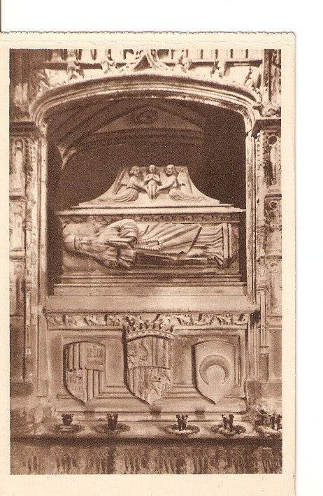 Postal 021818 : Sepulcro del Beato Ramon-Lull, Basilica de San Francisco