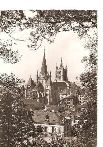 Postal 021854 : Lausanne La Cathedrale
