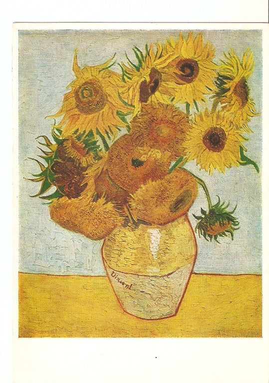 Postal 021856 : Sunflowers