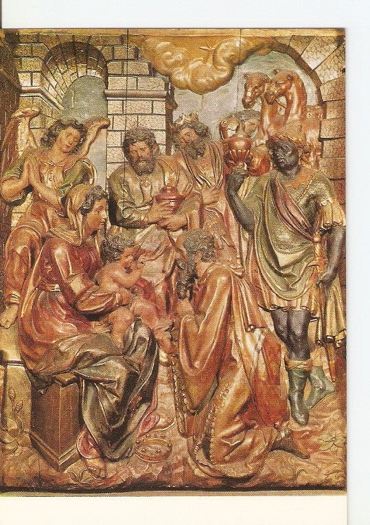Postal 021857 : Retaule del Roser Epifania, Agusti Pujol