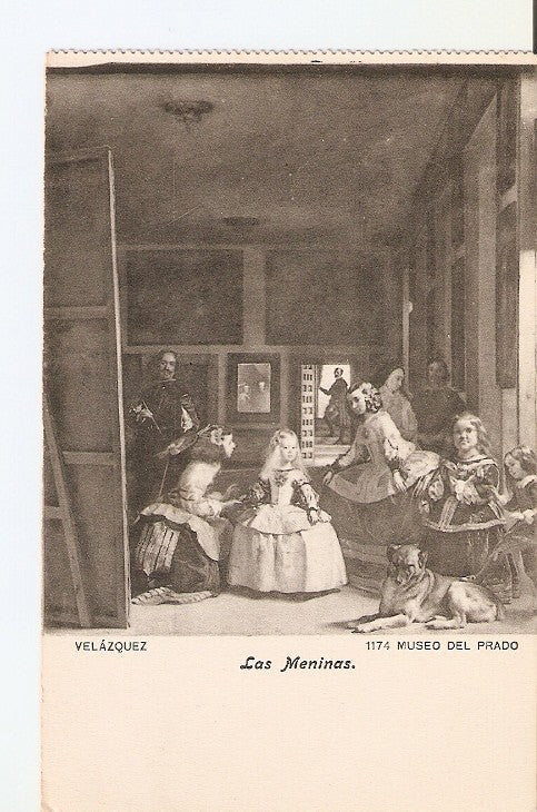 Postal 021862 : Las Meninas