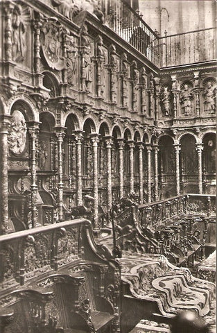 Postal 021865 : Coro, catedral de Toledo