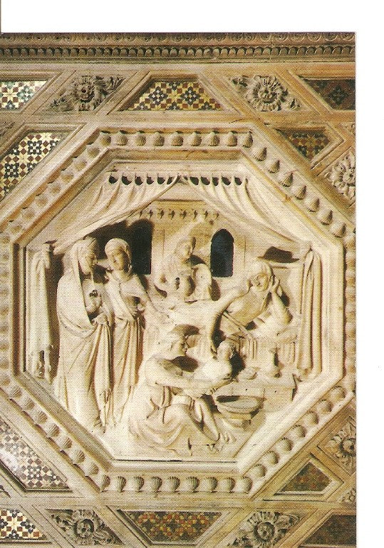 Postal 021872 : Birth of the Virgin