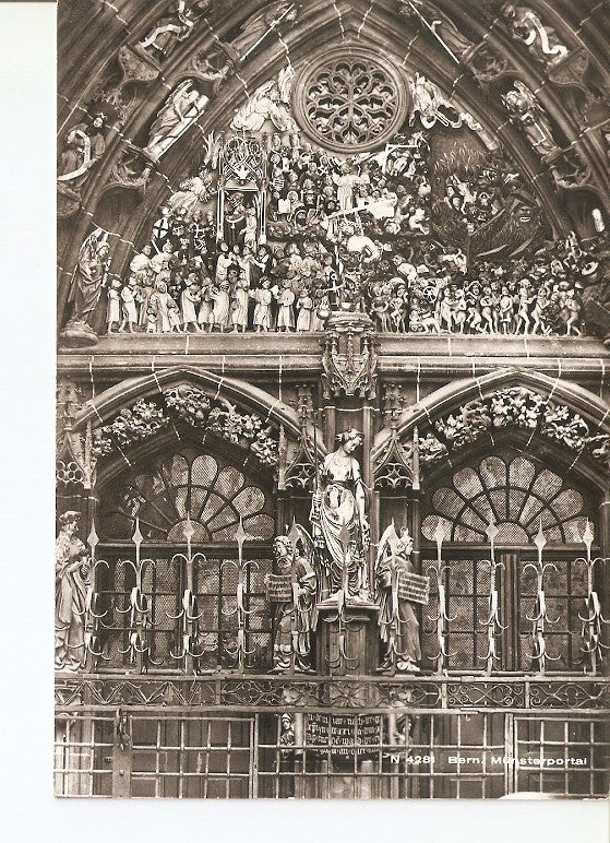 Postal 021873 : Bern. Münsterportal
