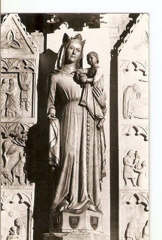 Postal 021887 : Escultura mujer