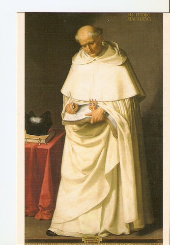 Postal 021892 : fray Pedro Machado, Francisco de Zurbaran