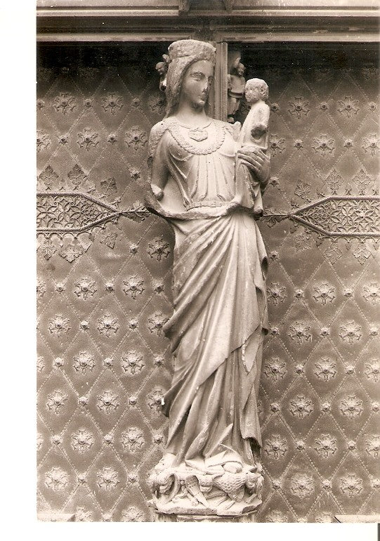 Postal 021896 : Puerta principal. La Virgen - Tarragona