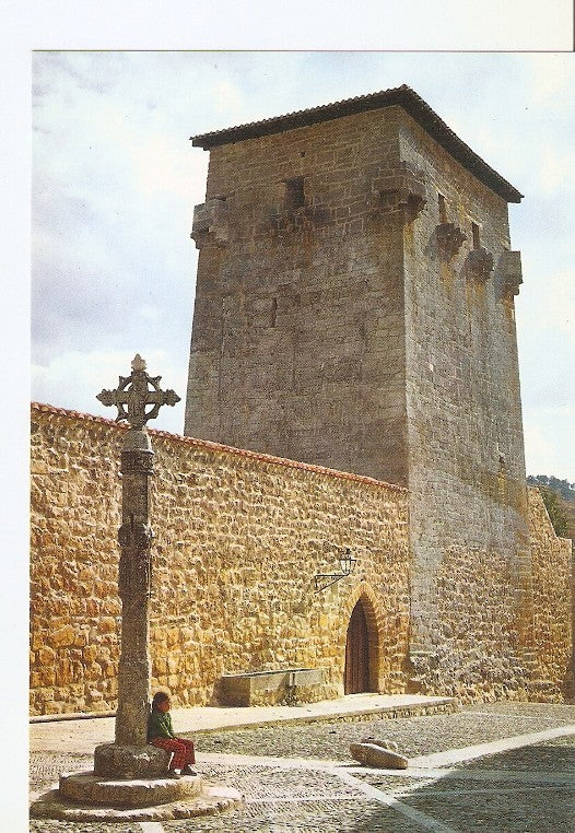 Postal 021917 : Torreon de frnan Gonzalez, Covarrubias - Burgos