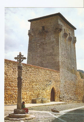 Postal 021917 : Torreon de frnan Gonzalez, Covarrubias - Burgos