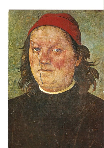 Postal 021941 : Pietro Perugino - Self-portrait