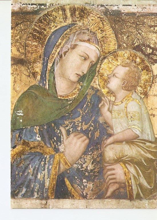 Postal 021943 : our Lady of Sunsets (Lorenzetti), Assisi