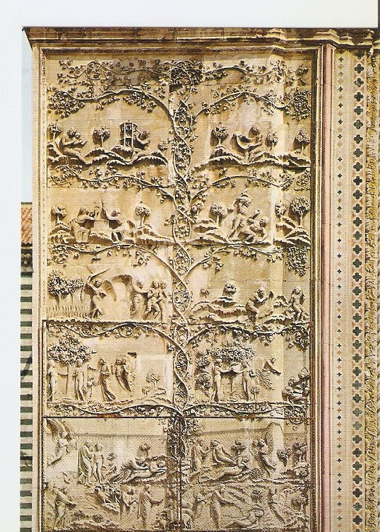 Postal 021944 : 1st pillar, Duormo -orvieto