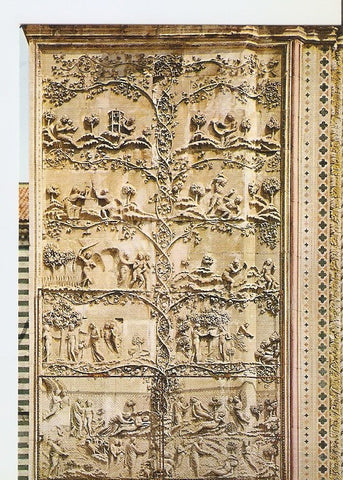 Postal 021944 : 1st pillar, Duormo -orvieto