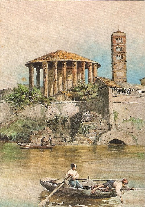 Postal 021945 : Sbocco  della Cloaca Massima, Roma Sparita