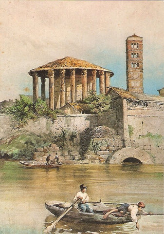 Postal 021945 : Sbocco  della Cloaca Massima, Roma Sparita