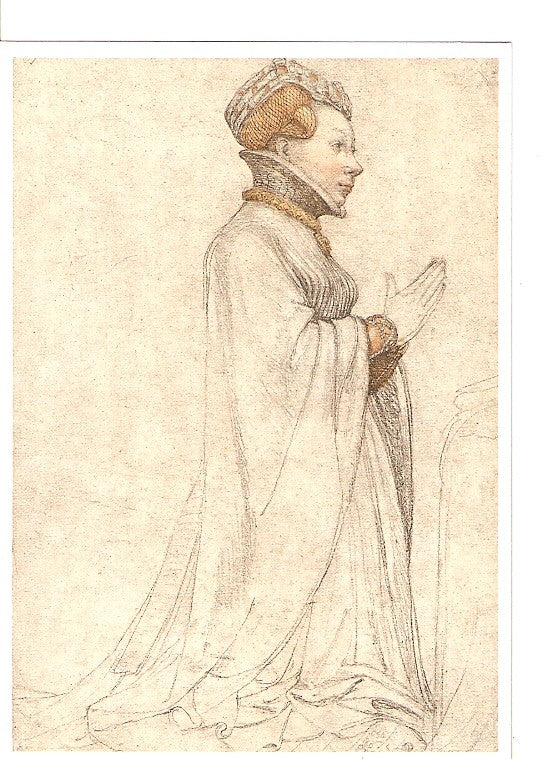 Postal 021948 : The Tomb of the Duchess of Berry at Bourges. Hans Holbein