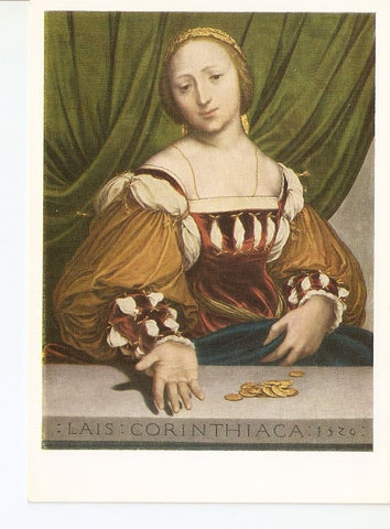 Postal 021958 : Laïs von Korinth, 1526. Hans Holbein