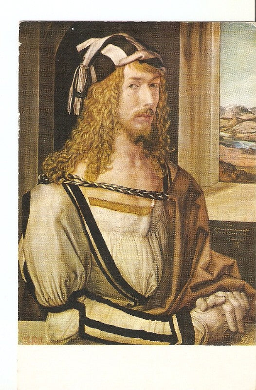 Postal 021974 : Durero, autorretrato