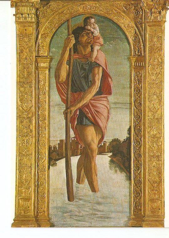 Postal 021976 : S. Christopher, polyptich of S. Vinvenzo Ferreri