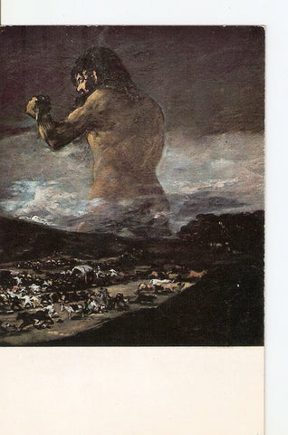 Postal 022000 : El coloso o el panico, Goya