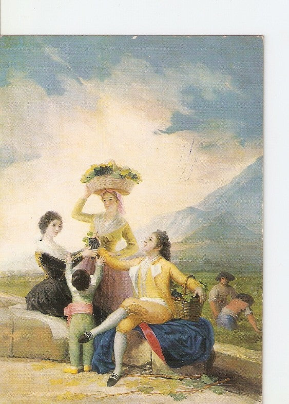 Postal 022003 : La vendimia, Goya