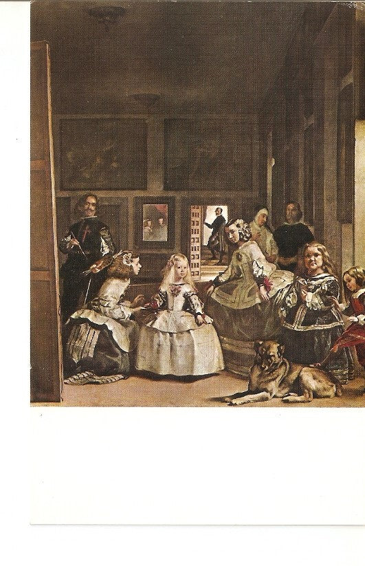 Postal 022010 : Las meninas, velazquez