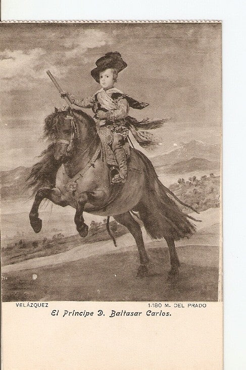 Postal 022012 : El principe D. Baltasar Carlos