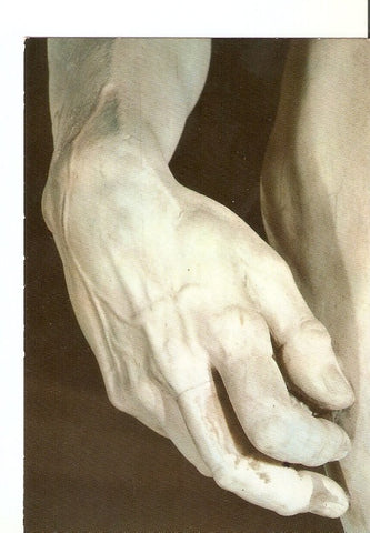 Postal 022035 : La mano, Michelangelo