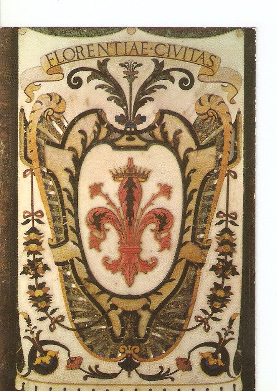 Postal 022036 : Emblem of Florence - Mosaic