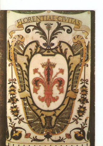 Postal 022036 : Emblem of Florence - Mosaic