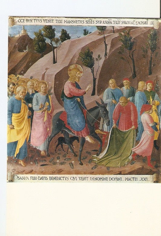Postal 022038 : Entry into Jerusalem