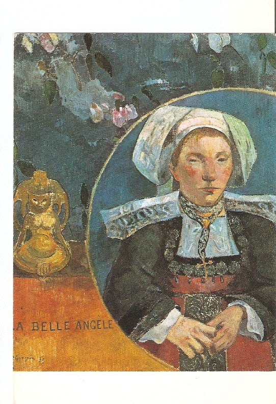 Postal 022044 : La Belle Angele, Paul Gauguin